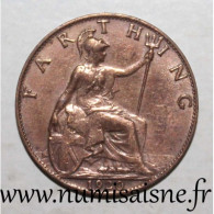 GRANDE BRETAGNE - KM 808 - 1 FARTHING 1920 - GEORGE V - TB - Otros & Sin Clasificación