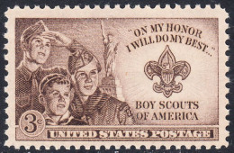 !a! USA Sc# 0995 MNH SINGLE (a3) - Boy Scouts - Ongebruikt