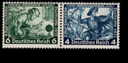 Deutsches Reich W 47 Wagner MNH Postfrisch ** Neuf (2) - Markenheftchen  & Se-tenant