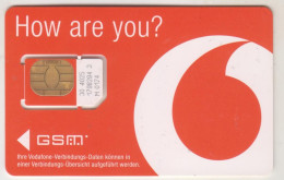 GERMANY - How Are You? , Vodafone GSM Card , Mint - GSM, Cartes Prepayées & Recharges