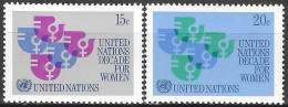 UNITED NATIONS # NEW YORK FROM 1980 STAMPWORLD 342-43** - Unused Stamps