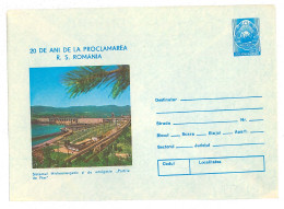 IP 85 - 53 Hydropower, Romania - Stationery - Unused - 1985 - Eau