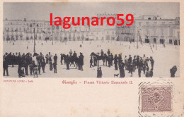 BISCEGLIE  ( Bari )  -  Piazza Vittorio Emanuele II°......RRRARA............VIAGGIATA 190? - Bisceglie