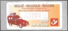 Belgium Belgique Belgien 2009 ATM Machine Stamp Gent Citroen 2CV Mi. No. 67 "Europa 1" MNH Neuf ** Postfrisch - Postfris