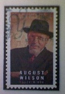 United States, Scott #5555, Used(o), 2021, August Wilson, (55¢), Multicolored - Used Stamps