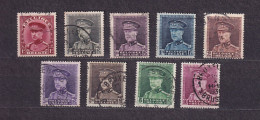 Zegels 317 - 324 Gestempeld - 1931-1934 Mütze (Képi)