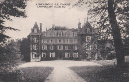 LANVOLLON 22 (  KERVASDOUE - LE FAOUET ) CHATEAU - Lanvollon