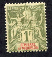 Colonie Française, Sainte-Pierre-et-Miquelon N°71 ; Faux Fournier - Altri & Non Classificati