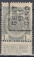 1674 Voorafstempeling Op Nr 81A - GENT 1911 GAND - Positie A - Roller Precancels 1910-19