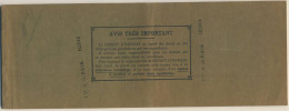 (C11) - CARNET DE CHEQUES CREDIT LYONNAIS MARSEILLE - ANNEES 1930 - Cheques En Traveller's Cheques