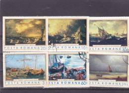 Romania, Boats Ships 1971 Mi#2971-2976 USED - Gebruikt