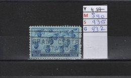 PRIX FIXE Obl 487 YT 540 MIC 935 SCO 932 GIB  A La Gloire De La Marine De Guerre 1945 Etats Unis 58A/04 - Gebruikt