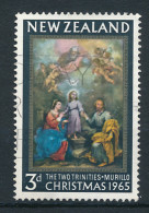 Timbre :  NEW ZEALAND, NOUVELLE ZELANDE (1965), Christmas, The Two Trinities , Murillo, Oblitéré - Oblitérés