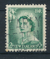 Timbre :  NEW ZEALAND, NOUVELLE ZELANDE (1953), Queen Elizabeth, 2d, Oblitéré - Oblitérés