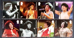 Great Britain 2023, Music Giants VIII - Dame Shirley Bassey, Two MNH Stamp Strips - Unclassified