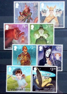 Great Britain 2023, Discworld, Four MNH Stamp Strips - Non Classés