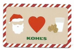 Kohl's, U.S.A., Carte Cadeau Pour Collection, Sans Valeur, # Kohls-143 - Cartes De Fidélité Et Cadeau