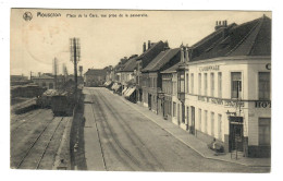 Mouscron   Moeskroen    Place De La Gare, Vue Prise De La Passerelle - Mouscron - Möskrön