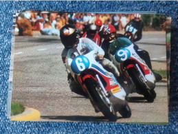 Moto YAMAHA 350 BARRY SHEENE  JOHN DODDS IMOLA 7 JUILLET 1972 - Sport Moto