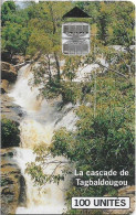 Burkina Faso - Onatel - La Cascade De Tagbaldougou, SC7, 100Units, Used - Burkina Faso