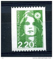 France  -  Roulettes  :  Yv  2718a  **          Avec Numéro Rouge - Coil Stamps