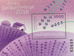 Hungary 2018, Lavendel, MNH Unusual S/S - Neufs