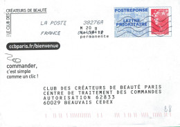 POSTREPONSE BEAUJARD 20G CLUB DES CREATEURS DE BEAUTE DOS LES DOUCEURS PARFUMEES C FELDER 6 PRODUITS #337# - Prêts-à-poster: Réponse /Beaujard