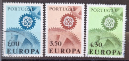 Portugal 1967 N°1007/09 Ob TB Cote 4€ - Oblitérés