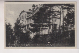 HEILSTATTE DES DEUTSCHEN ROTEN KREUZ IN GRIMMENSTEIN KURHAUS  ANNULLO SS  1941 - Neunkirchen