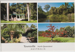 Australia QUEENSLAND QLD Palmetum Gardens Park TOWNSVILLE Murray Views TSVS081 Multiview Postcard C1990s - Townsville