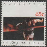 AUSTRALIA - USED - 1988 65c Seoul Olympic Games - Athlete - Usati