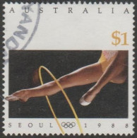 AUSTRALIA - USED - 1988 $1.00 Seoul Olympic Games - Gymnast - Usati