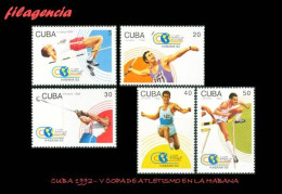 CUBA MINT. 1992-18 V COPA MUNDIAL DE ATLETISMO EN LA HABANA - Ungebraucht