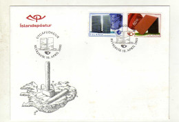 Enveloppe 1er Jour ISLANDE ISLAND Oblitération REYKJAVIK 18/04/2002 - FDC
