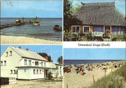 72458847 Zingst Ostseebad Fischerstrand Rohrdachkate FDGB Erholungsheim Strand Z - Zingst