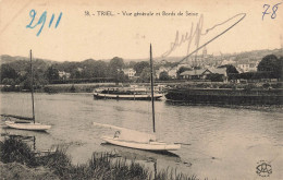 FRANCE - Triel - Vue Générale Et Bords De Seine - Carte Postale Ancienne - Triel Sur Seine