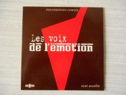 CD Musique Du Monde Les Voix De L'émotion Polyphonies Corses - Musiques Du Monde