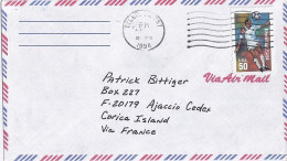 USA N° S/L.DE TYLER/12.8.94 POUR LA FRANCE - Briefe U. Dokumente