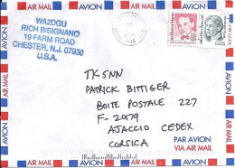 USA N° S/L.DE WEST JERSEY/12.12.96 POUR LA FRANCE - Covers & Documents