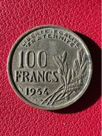 1954 - Pièce De 100 Francs Cupronickel - R. Cochet - 100 Francs
