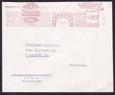 Netherlands: Cover, 1967, Meter Cancel, Heineken Beer, Alcohol, Sent By European Brewery Convention (traces Of Use) - Briefe U. Dokumente