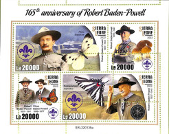 A9361 - SIERRA LEONE - ERROR MISPERF Stamp Sheet - 2022 - SCOUTS Baden-Powell - Andere & Zonder Classificatie