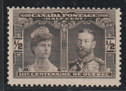 CANADA - N°85 ** (1908) Tricentenaire De La Fondation De Québec - Unused Stamps