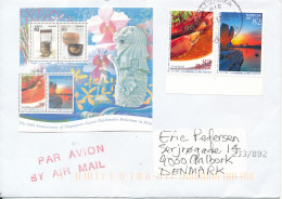 Japan Cover Sent To Denmark 2017 Topic Stamps - Brieven En Documenten