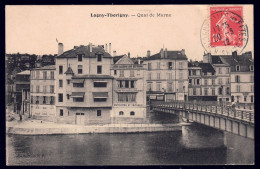 +++ CPA - France 77 - LAGNY THORIGNY - Quai De Marne  // - Torcy