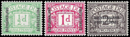 Bechuanaland Postage Due 1926 Full Set ½d - 2d  - Andere & Zonder Classificatie