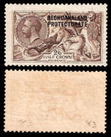 Bechuanaland 1914 Seahorse 2/6 Major Re-Entry - Autres & Non Classés