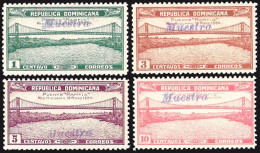 Dominica 1934 Ramfis Bridge Specimens - Dominica (...-1978)