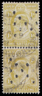 Cape Of Good Hope Officials 1904 KEVII 1/- VF/U Pair, Rare - Cape Of Good Hope (1853-1904)