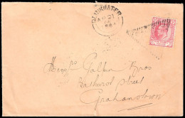 Cape Of Good Hope 1904 Rare Blinkwater Double Arc On Letter - Cape Of Good Hope (1853-1904)